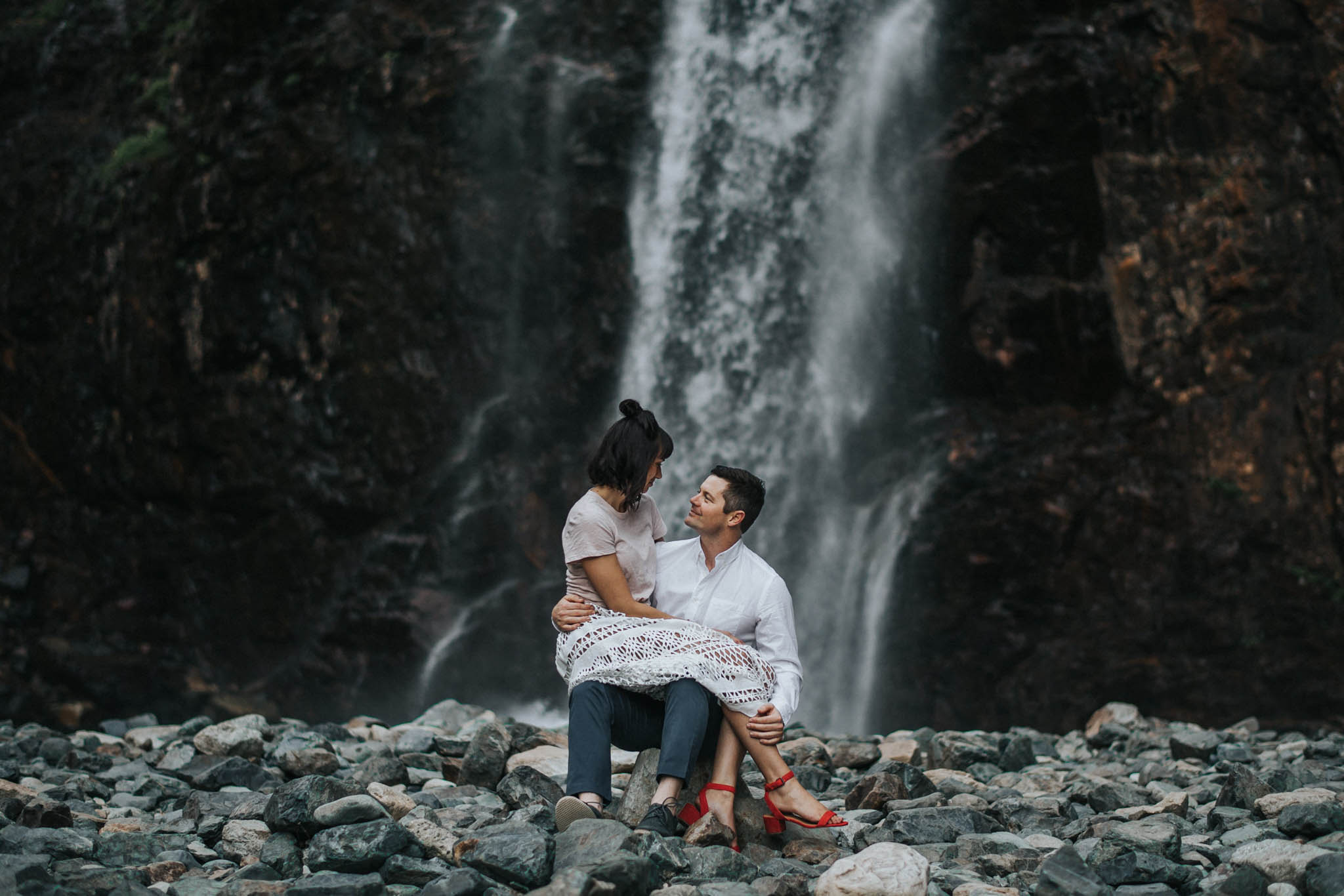 photo from a franklin falls engagement session